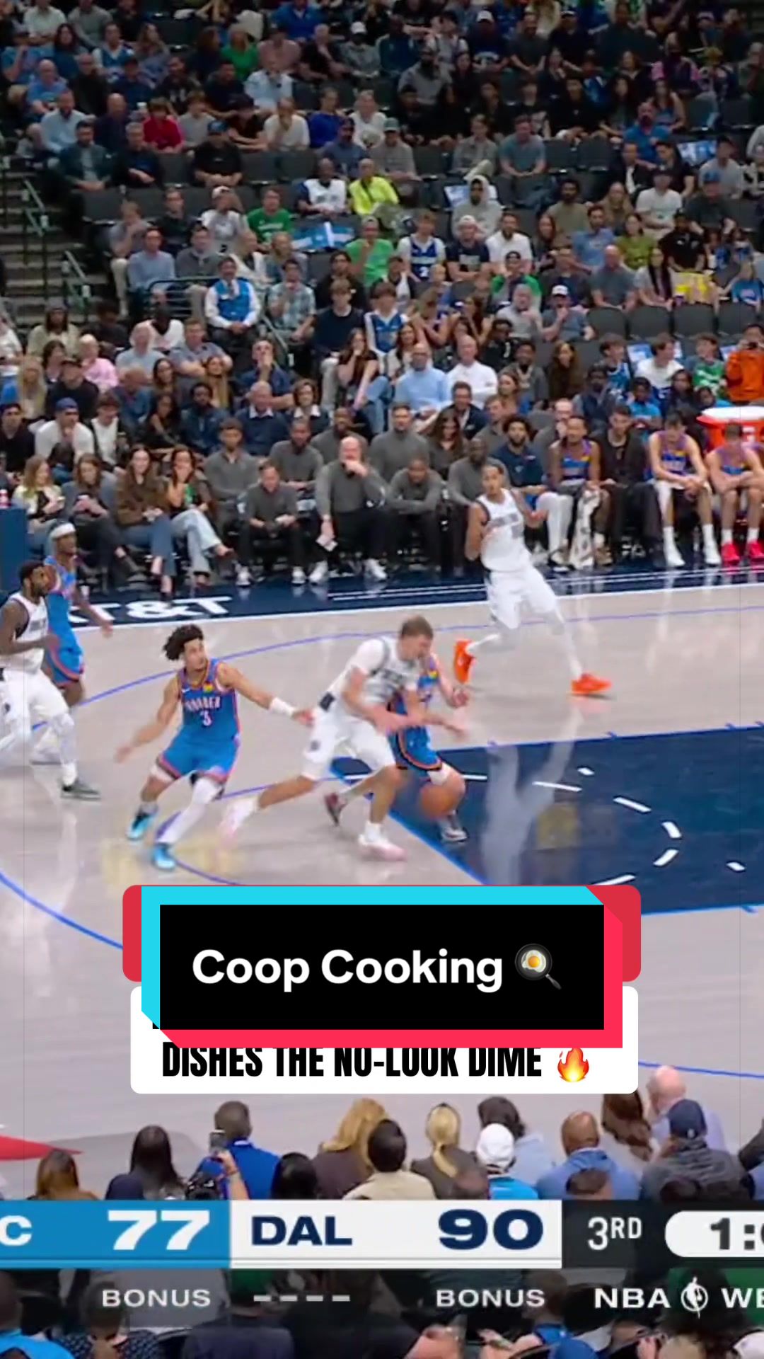 Cooper Flagg with the handles ➡️ assist 🔥 