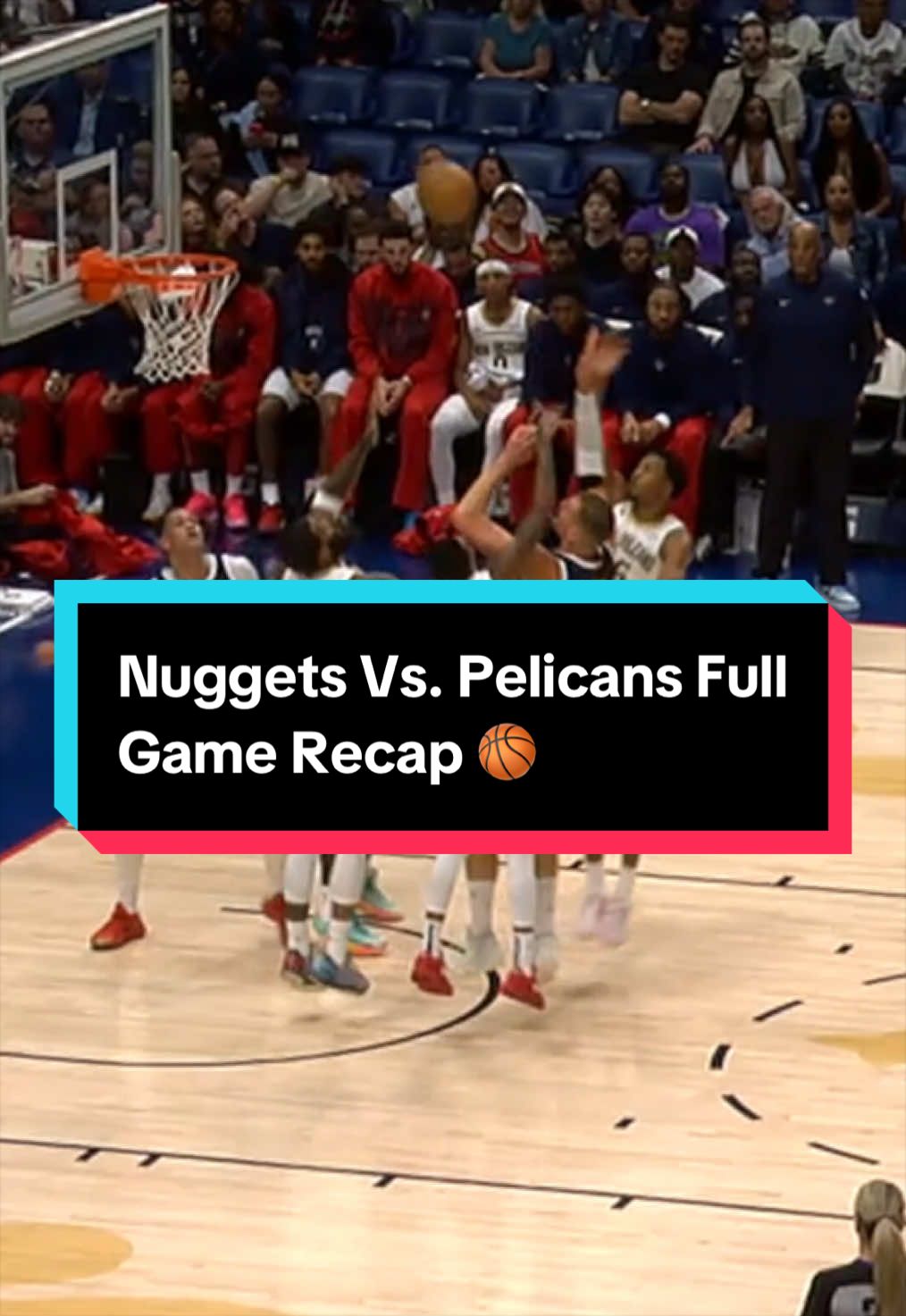 Quick rewind ⏮️. Full recap. Here’s everything from tonight @Denver Nuggets vs. @Pelicansnba 🏀 