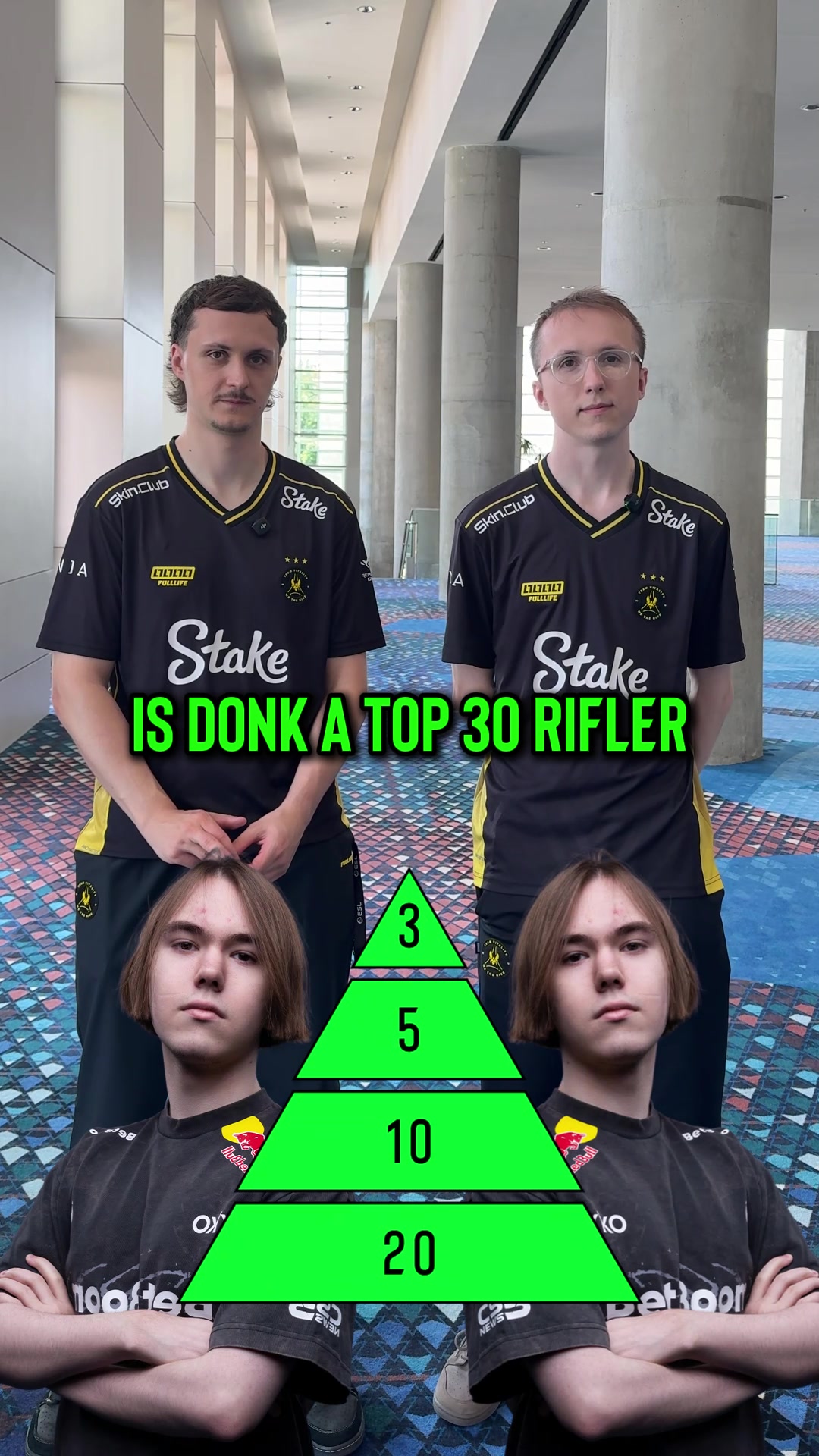 Is Donk a top 3 rifler of all time right now? 👀 