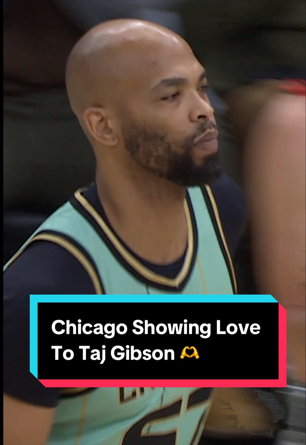 No matter then uniform, Taj Gibson always felt the love when he stepped onto the floor in Chicago 🫶 Congrats on retirement, Taj! 🙌🔥 