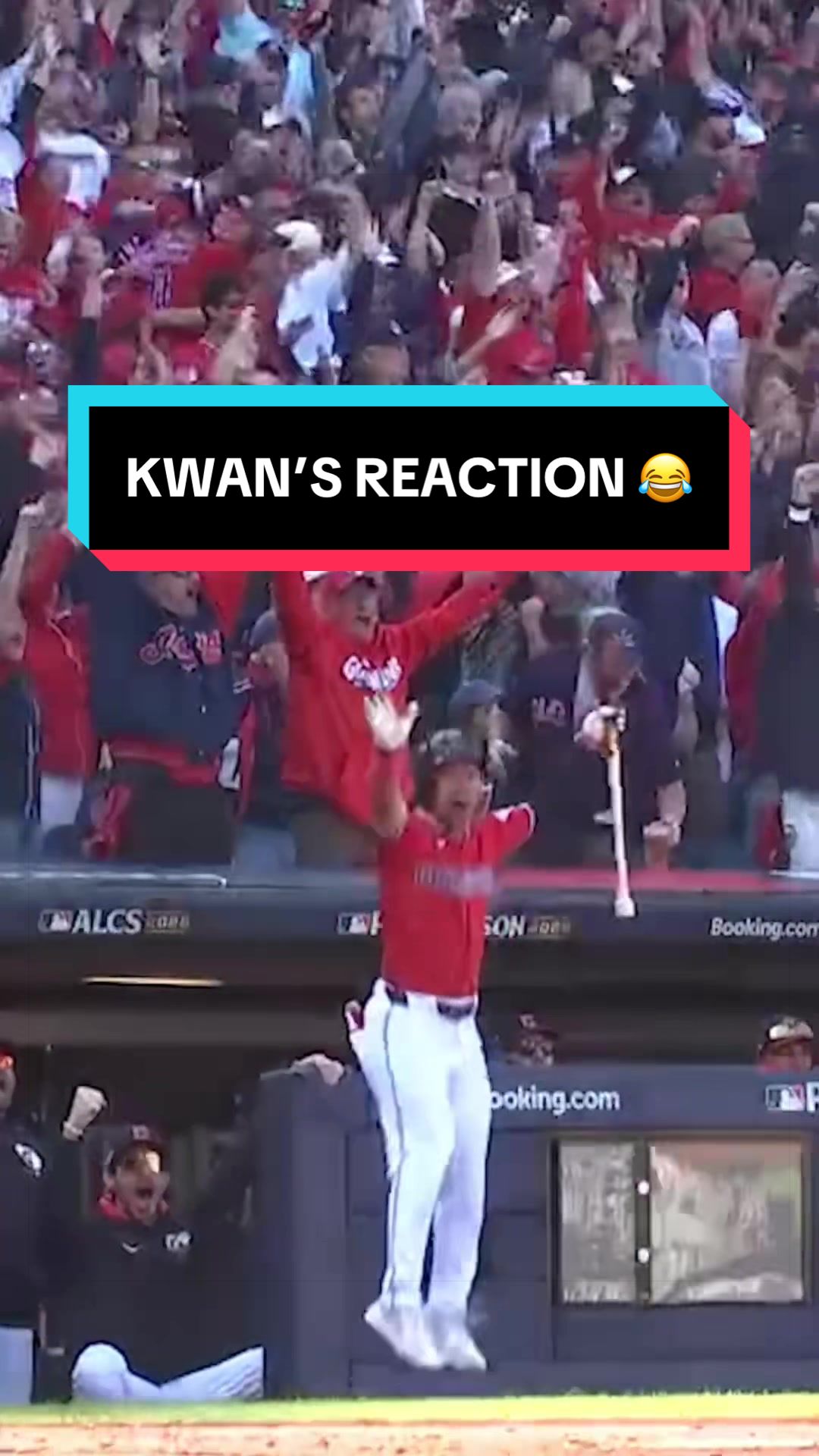 You think Steven Kwan was a little excited? 🤣