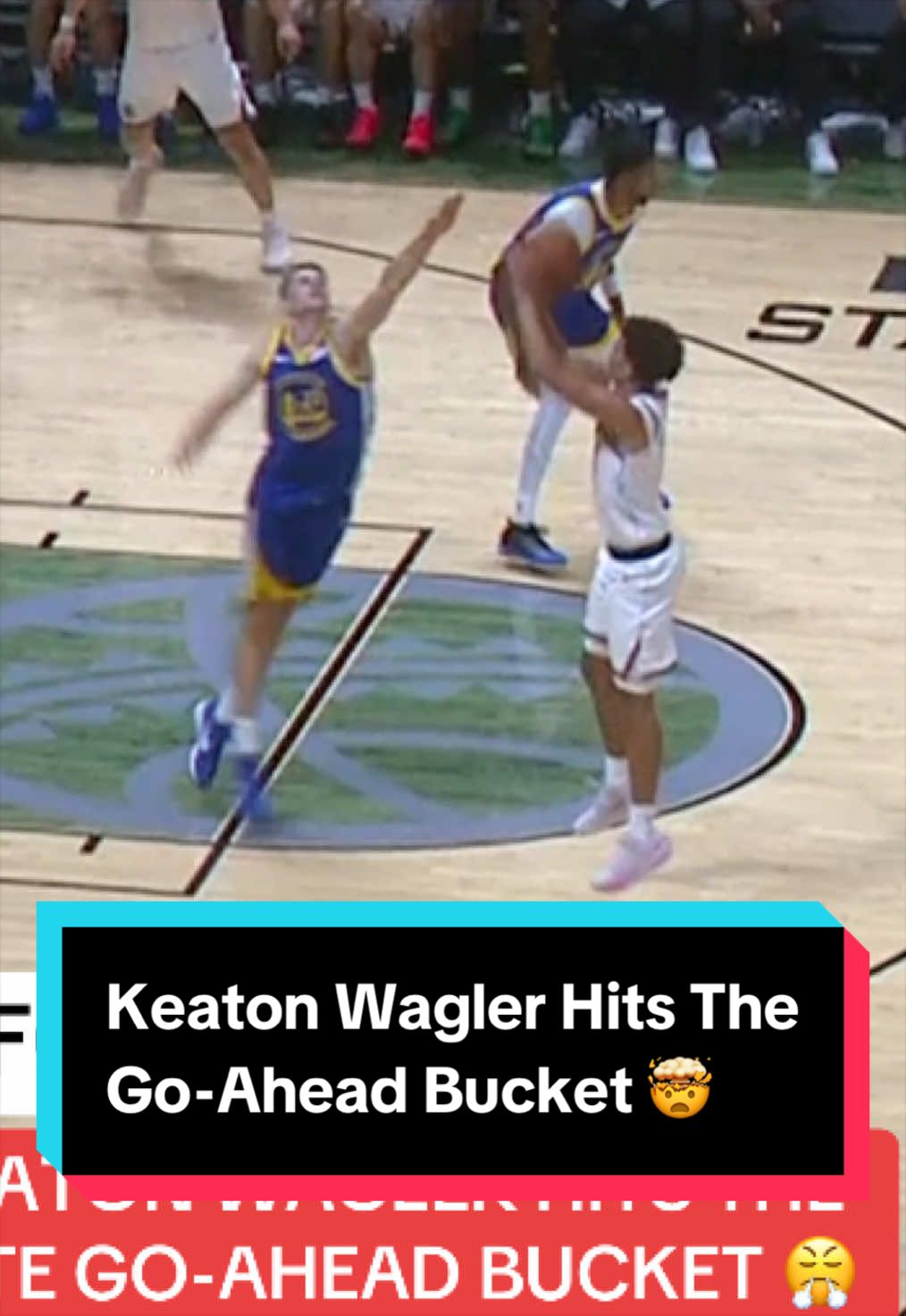 Keaton Wagler seals the game late in the fourth 🔥 
