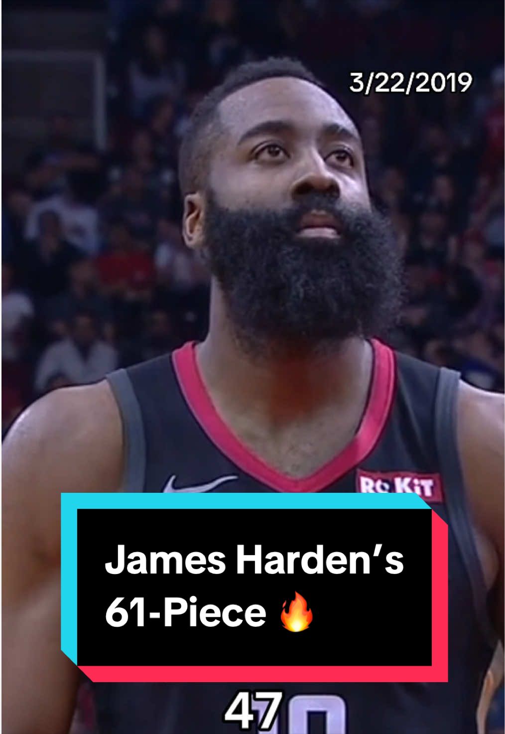 James Harden went OFF for a career-high 61 points 🍿 