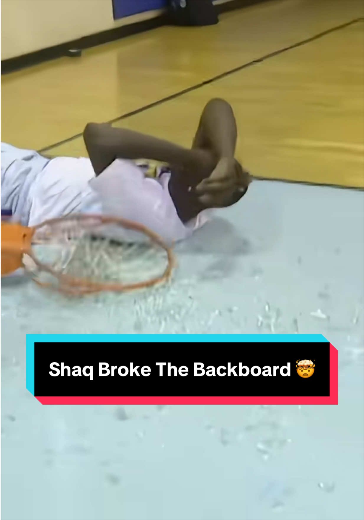 This moment when Shaq broke the backboard never gets old 😭 
