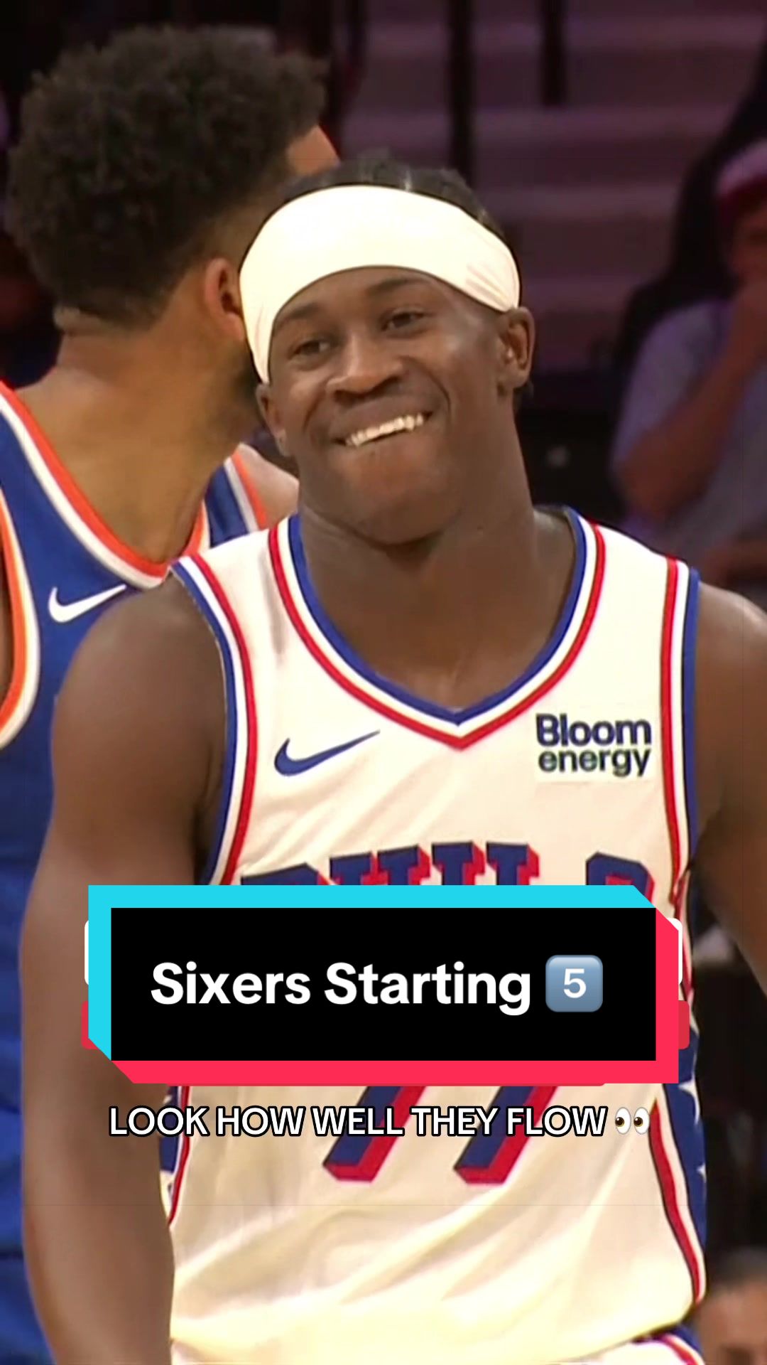 The first taste of preseason action as @Philadelphia 76ers teammates 🤝 🔥 
