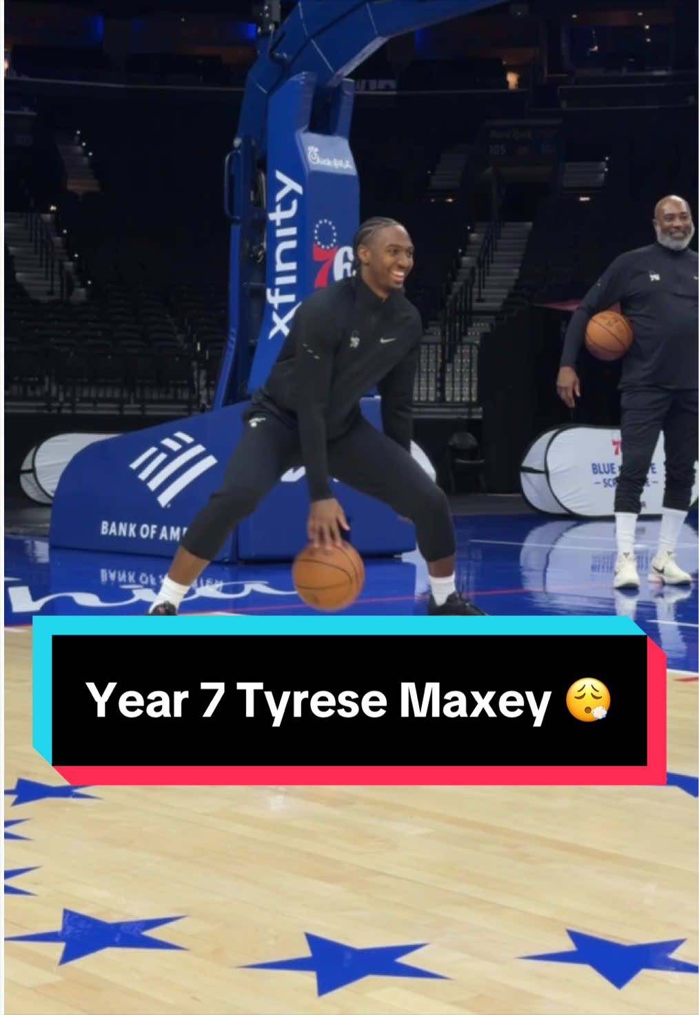 Tyrese getting his pregame workout in 💪 