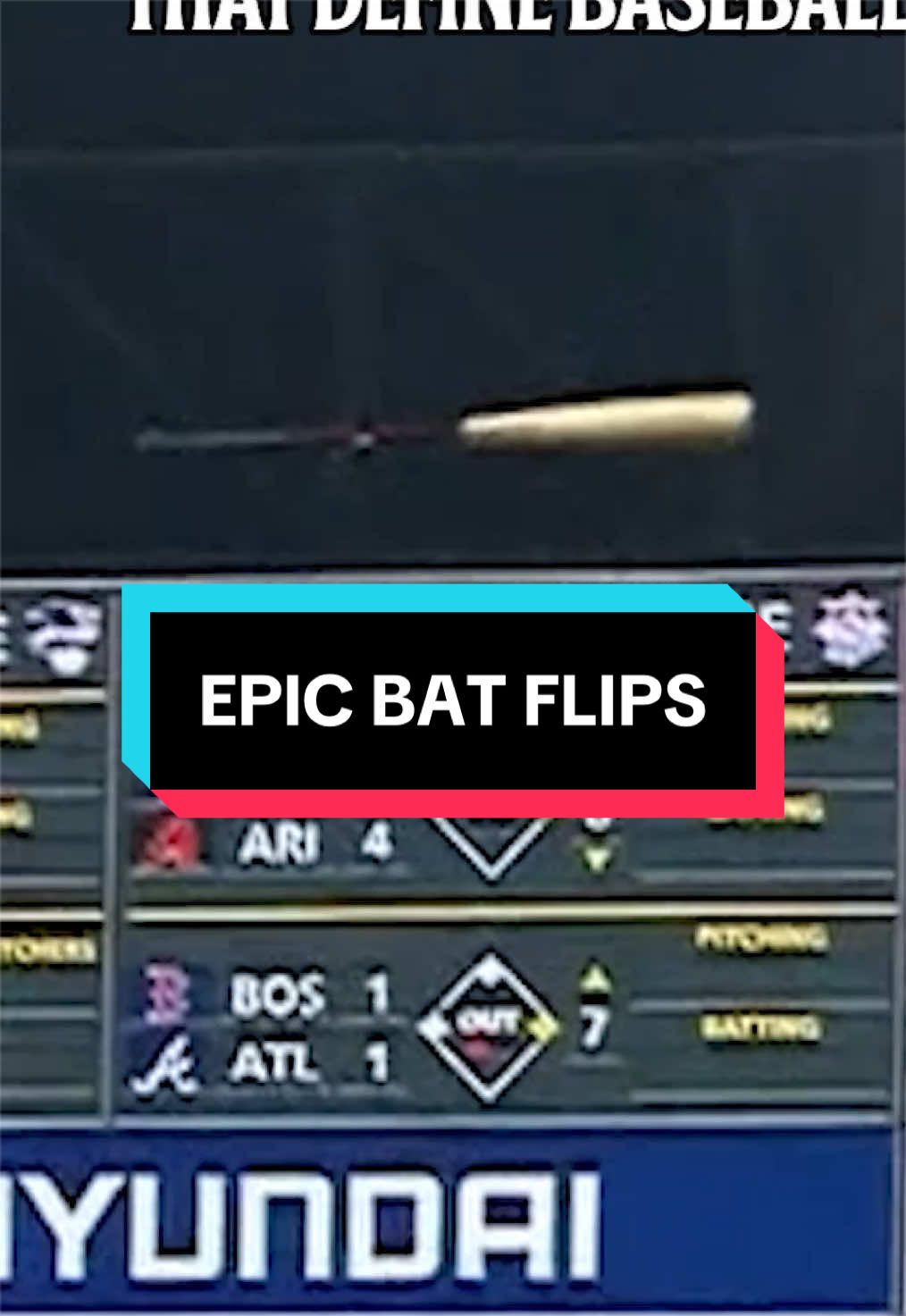 First comes the homer, then comes the bat flip that takes the frenzy to another level.