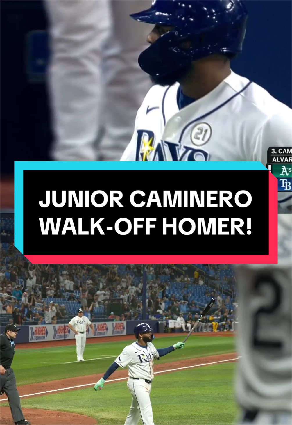 JUNIOR CAMINERO DOES IT AGAIN! 