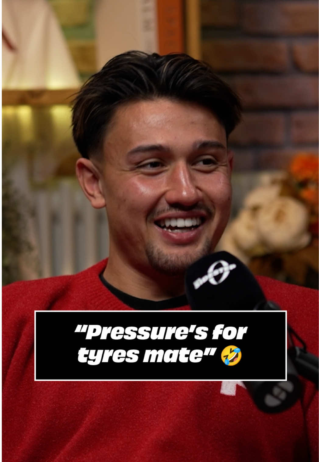 “Pressure’s for tyres, mate” 🤣