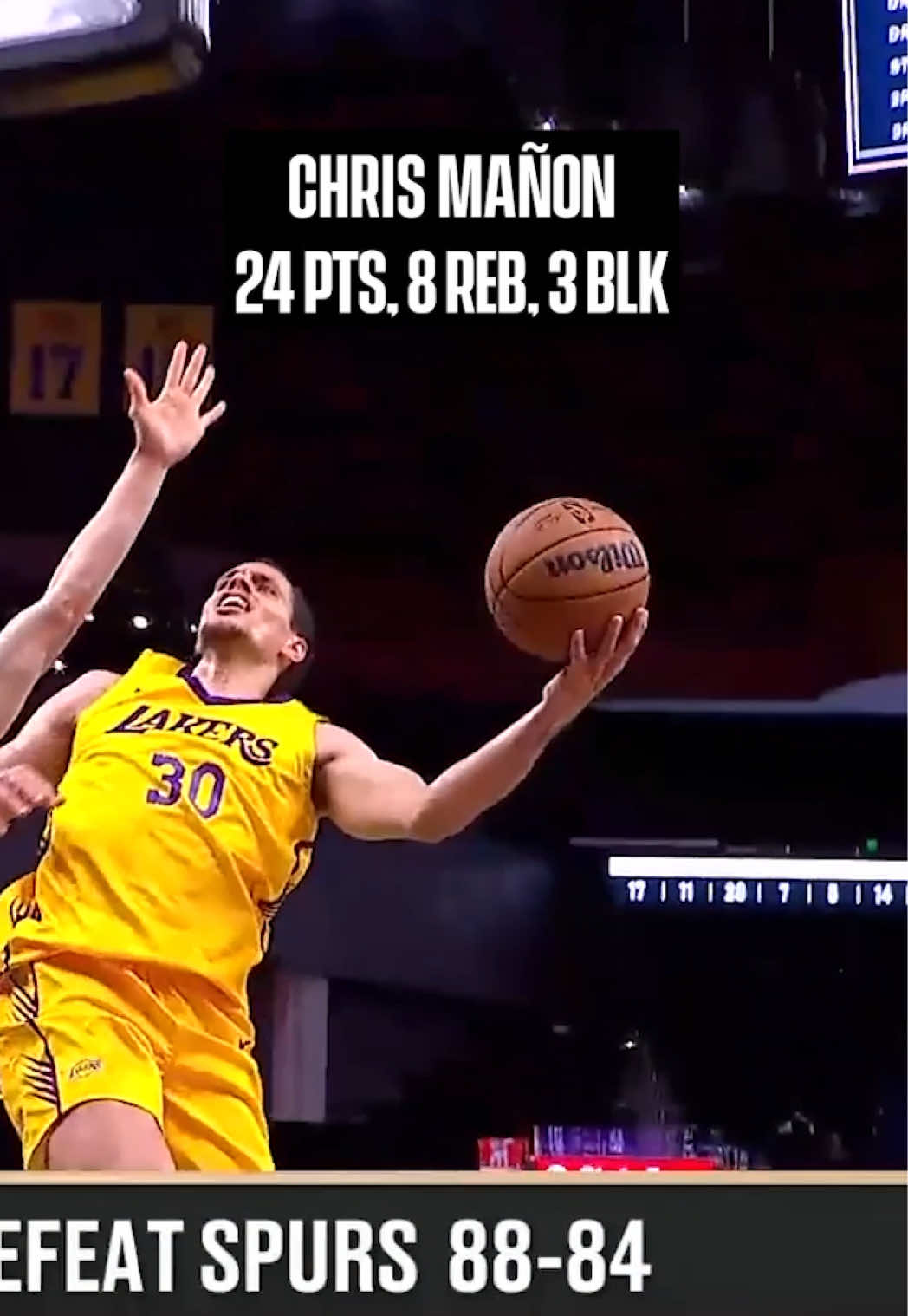 Blocks, steals, buckets — Chris was HOOPIN’ 
