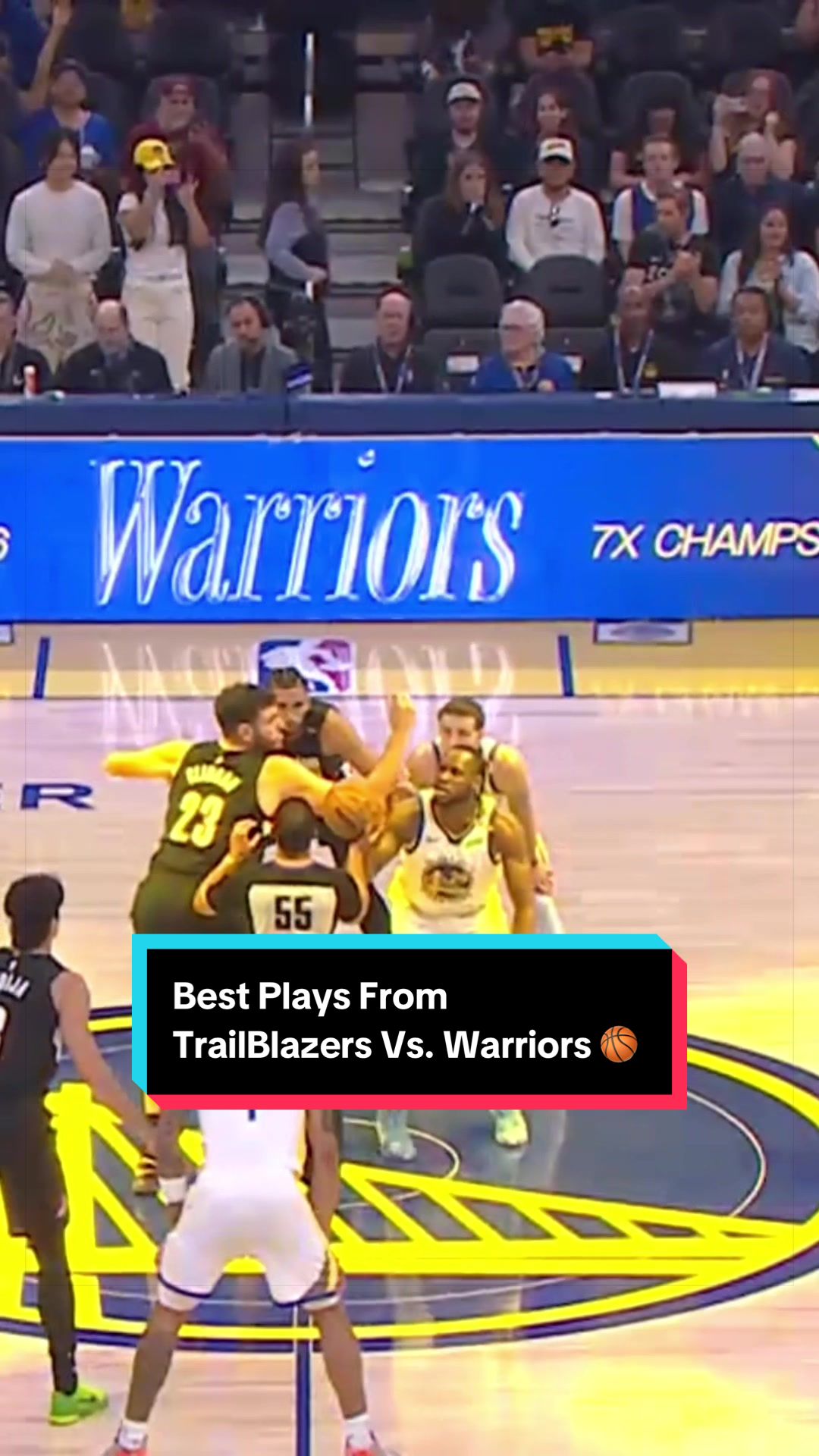 Quick rewind, full recap. Here’s everything from tonight’s @Trail Blazers vs. @warriors matchup ⏪ 🏀 