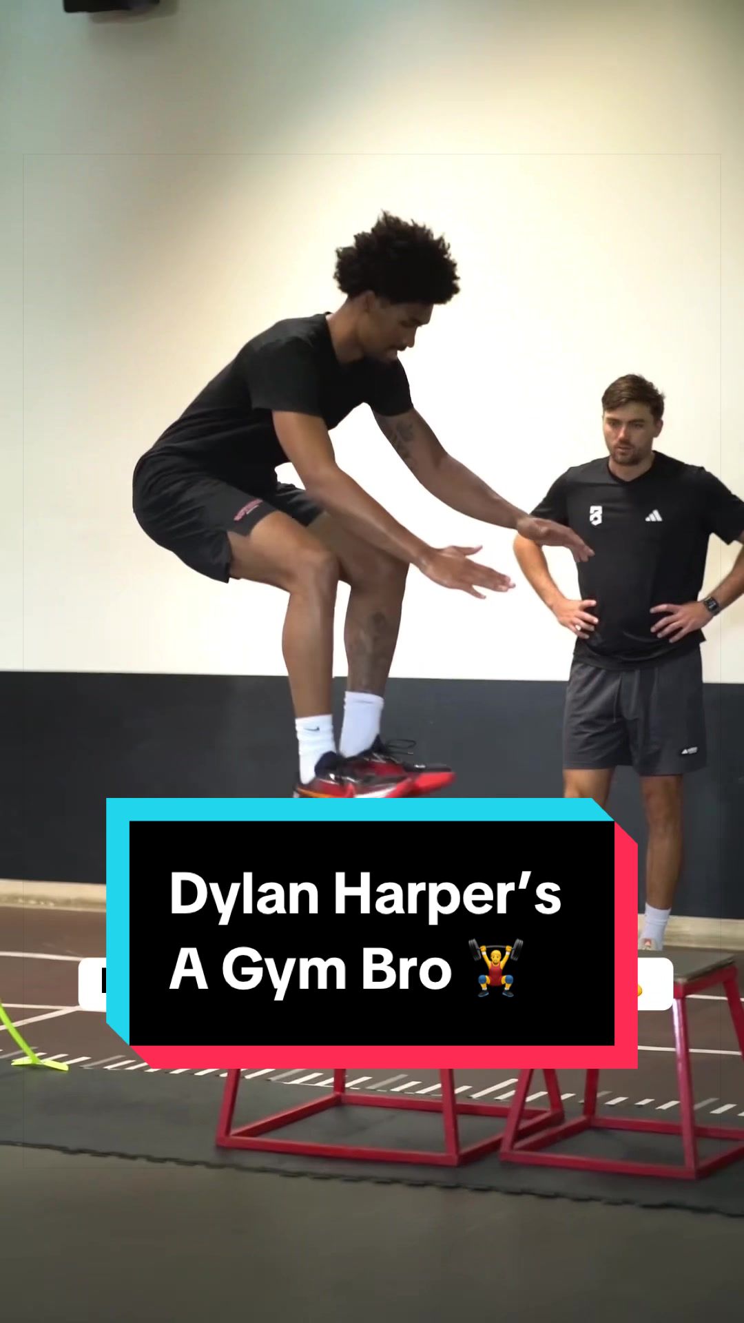 @DylanHarper getting after it this off season 🏋️‍♂️