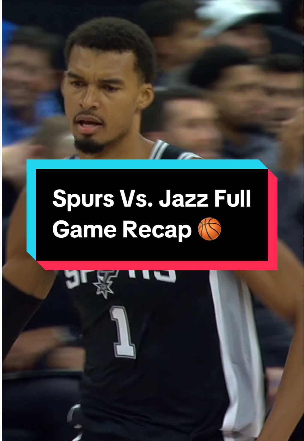 The @San Antonio Spurs vs. @Utah Jazz action was nonstop — here’s how it went down. 🏀 Catch the full recap from tonight’s showdown. 