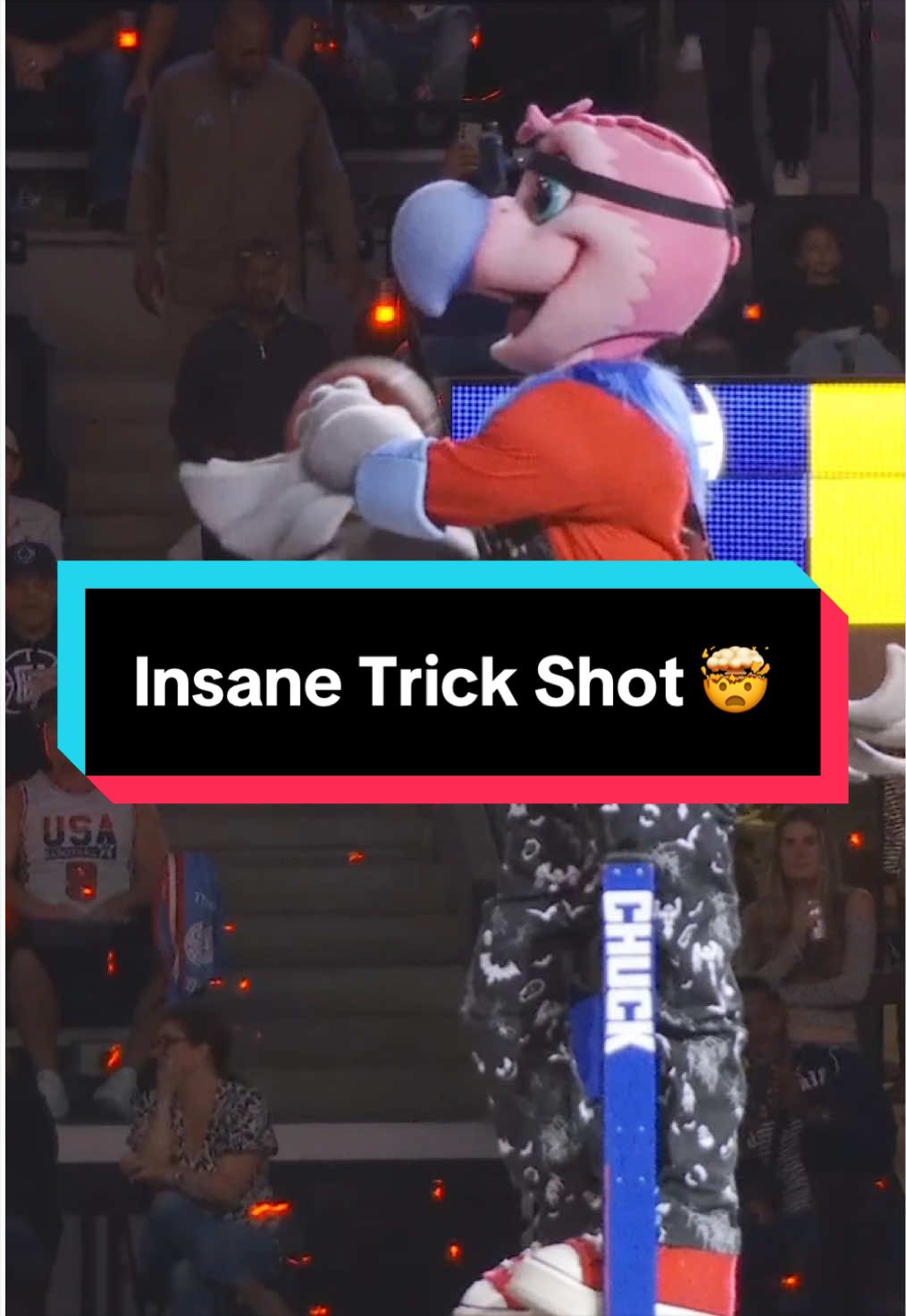 That was a WILD shot ‼️🤯 