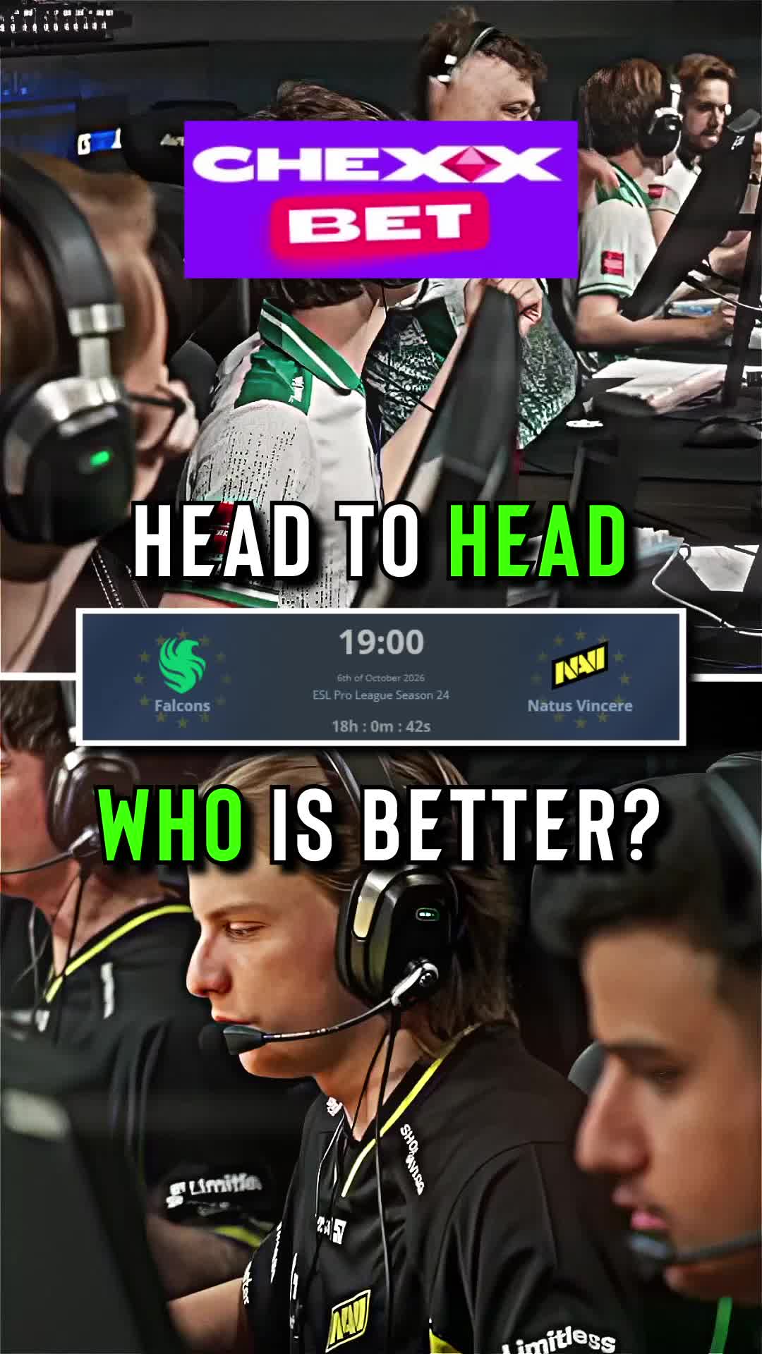 Falcons vs NAVI - H2H 🤯 