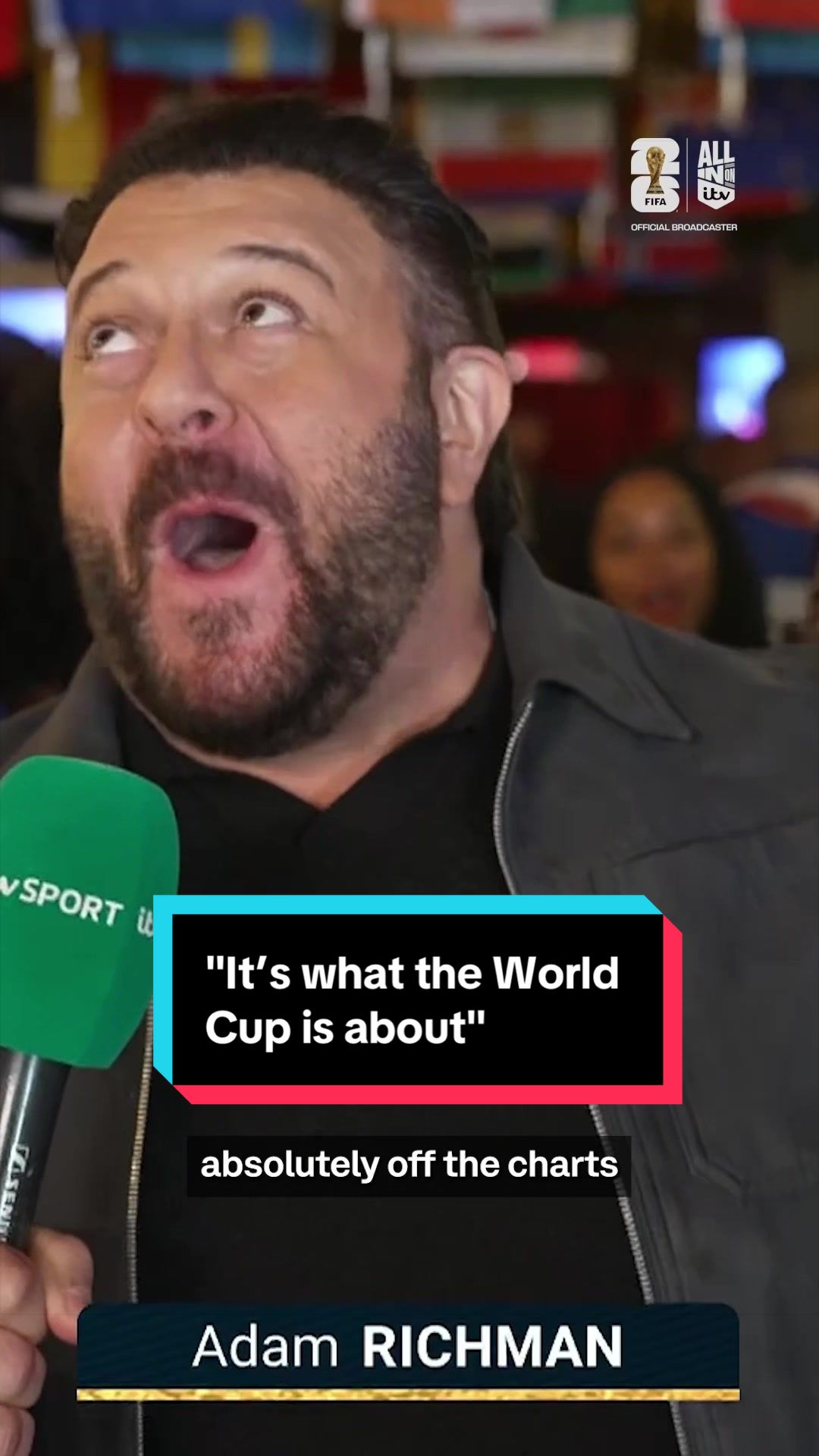 "This is what New York is about, and it's what the World Cup is about" 💙