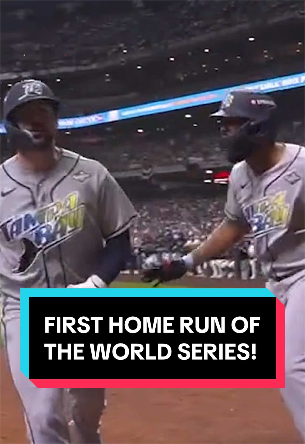 Liam Hicks’ 2-run homer caps off a 4-run inning for the @TAMPA BAY RAYS!