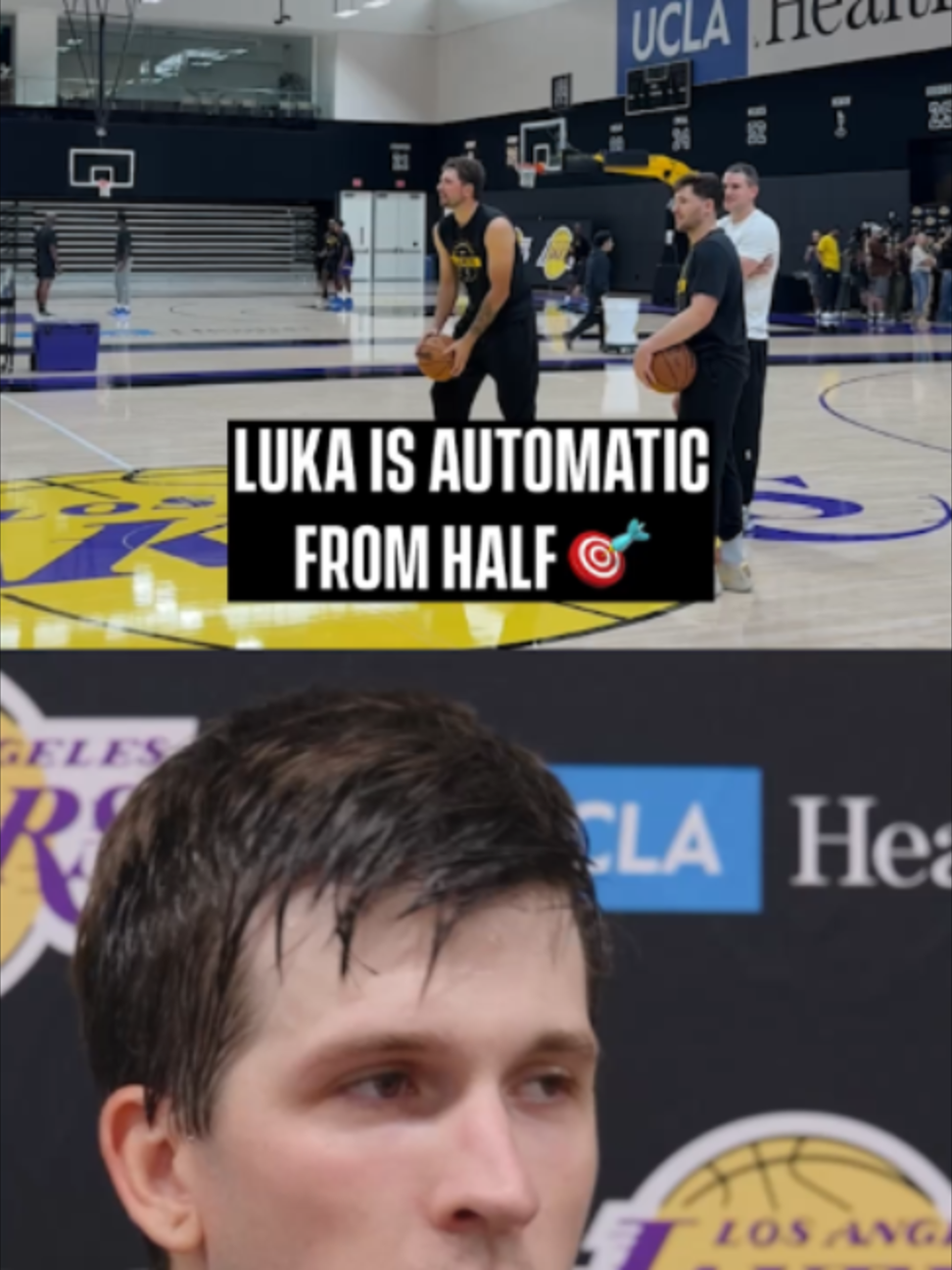Luka range 🎯 @bmocanada | Lakers Training Camp