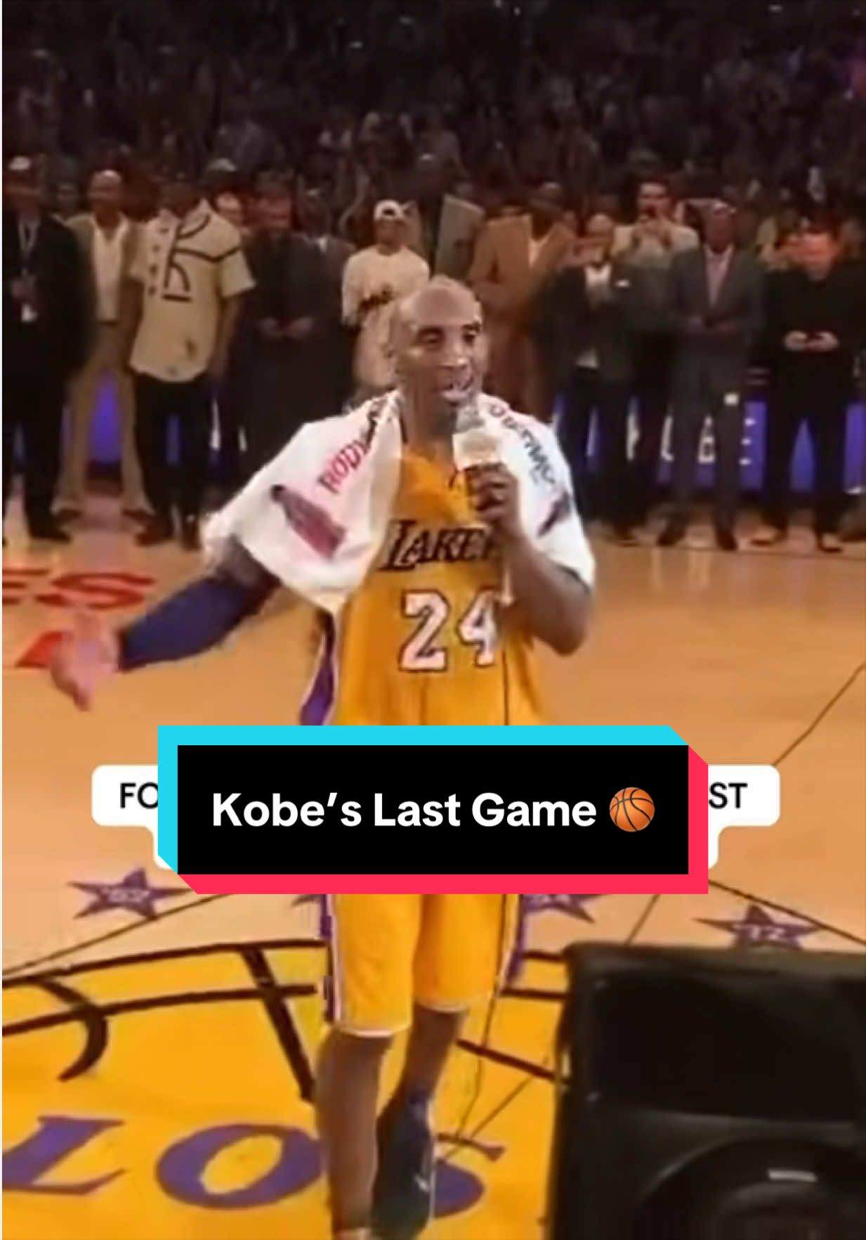 Kobe’s last game lives forever 🙌 