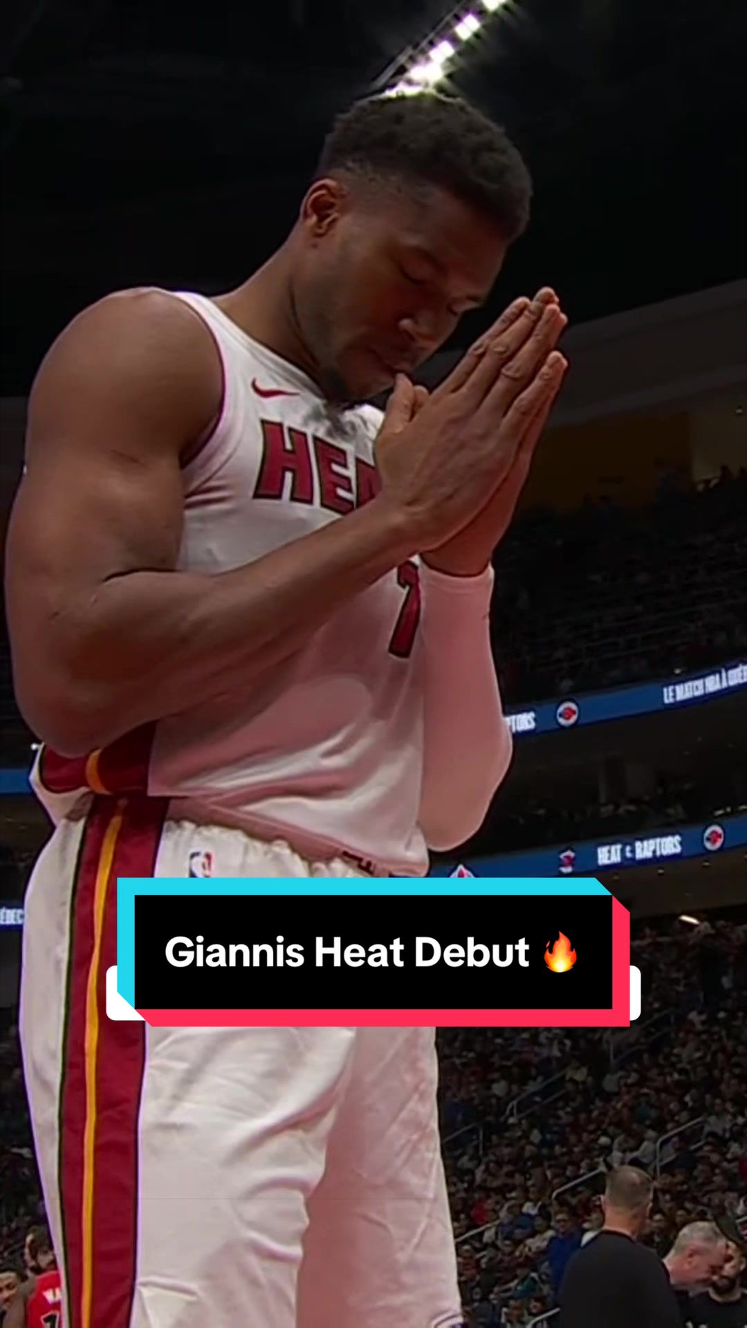 Giannis wasted no time showing out in his @Miami HEAT debut 🔥 