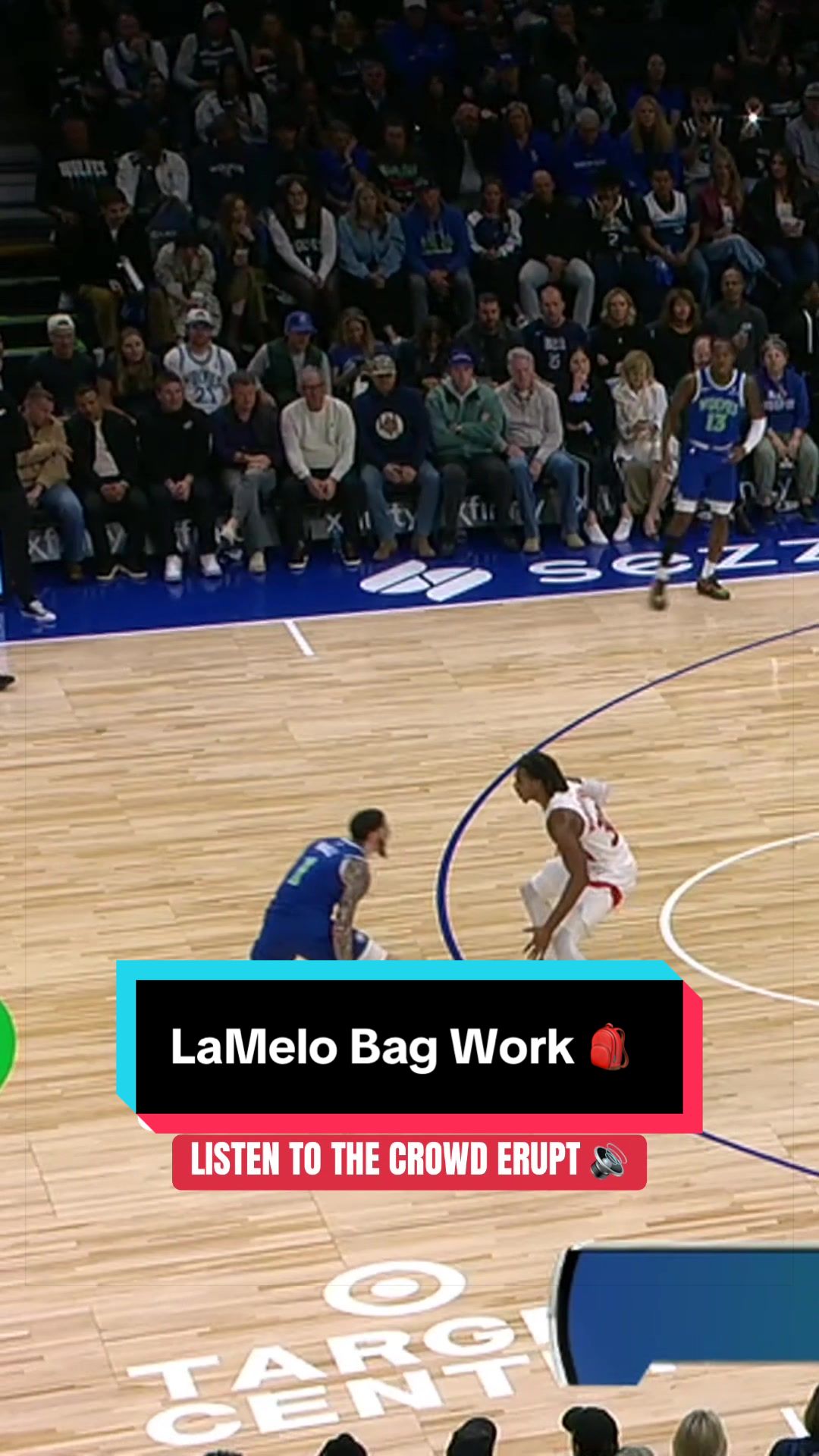 LaMelo had the whole room reacting 🫨 