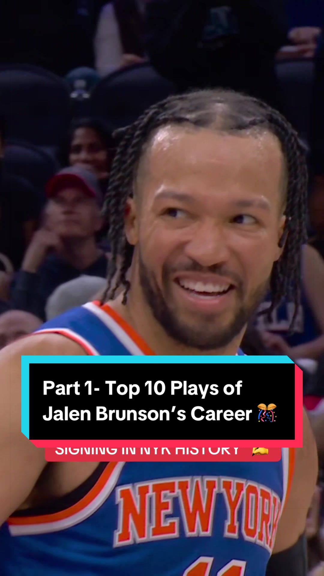 30 years old today… HAPPY BIRTHDAY JALEN BRUNSON 🎂 