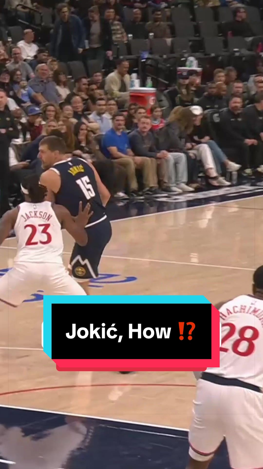 One thing about Joker, he’s going to make a ridiculous pass 😮‍💨 