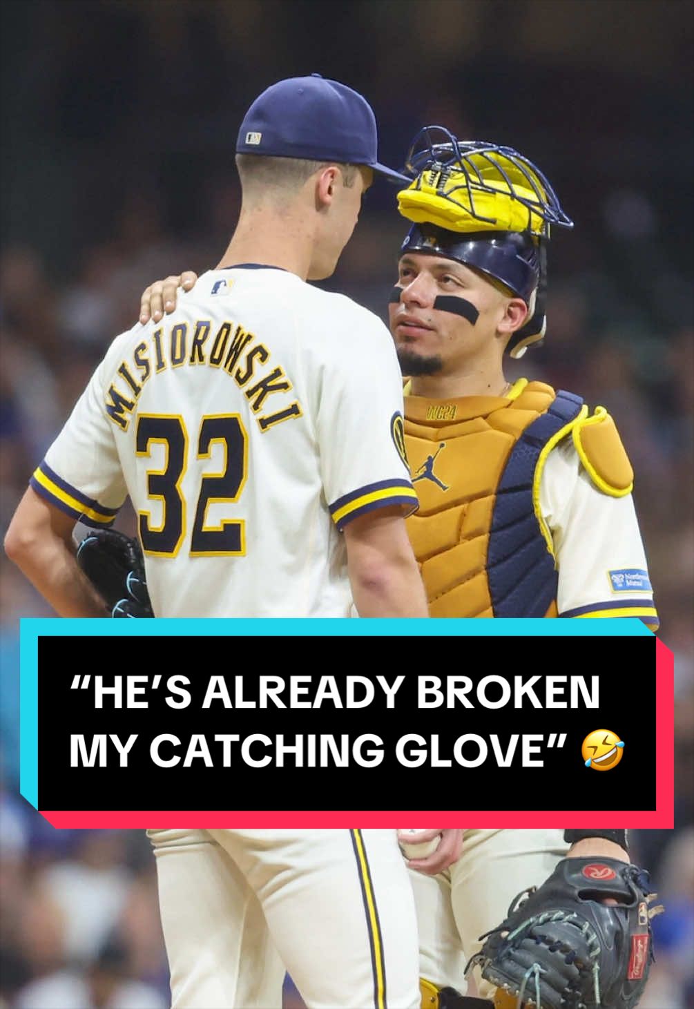 Ever wonder what it’s like to catch a 100+ MPH fastball from Jacob Misiorowski?