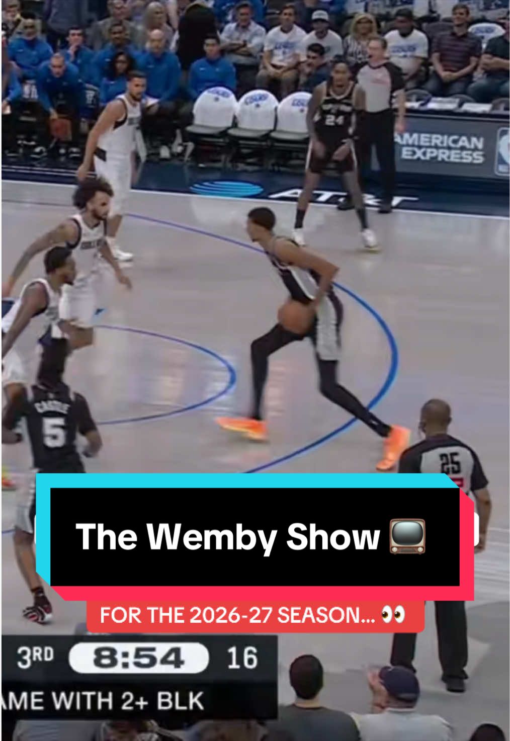 Do you have any prediction of how Wemby’s first game of the season will go? 👀 