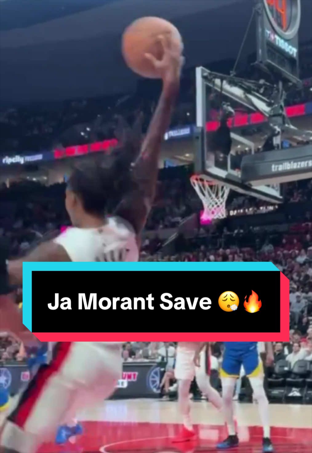 This Ja Morant save to Dame from the preseason was insane 🔥 