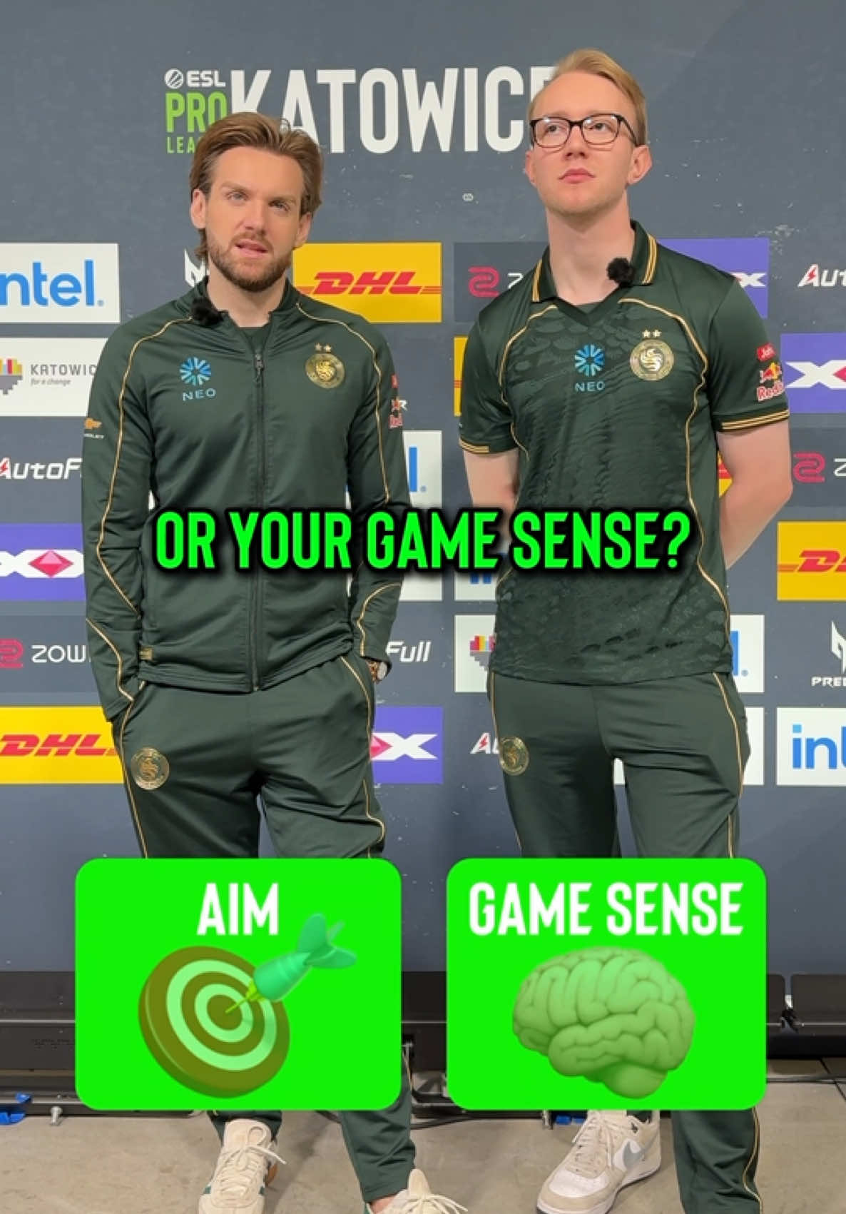 Would you rather lose your aim or your game sense?! 🤔 