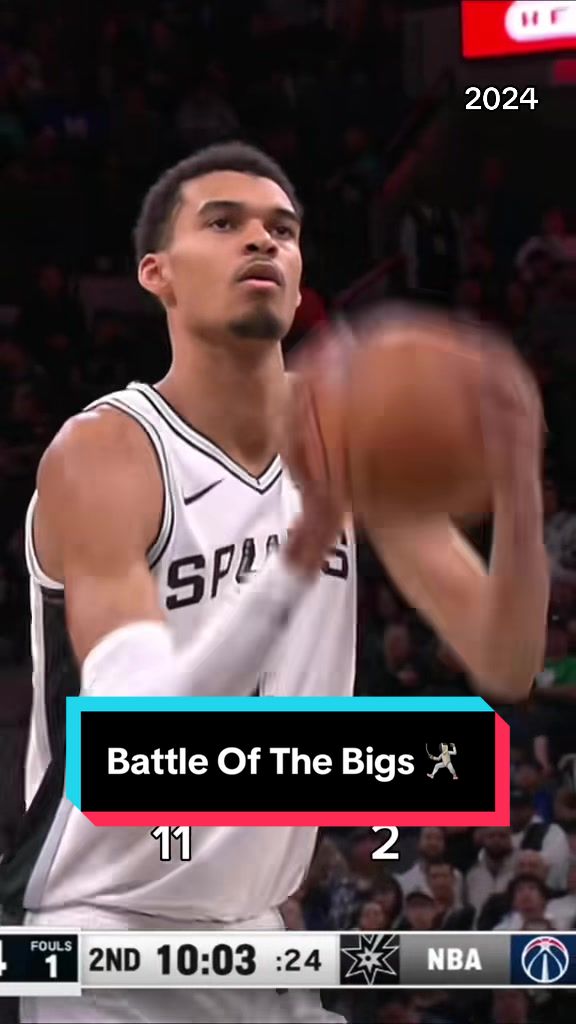 A look back at this tough big man matchup 💪 