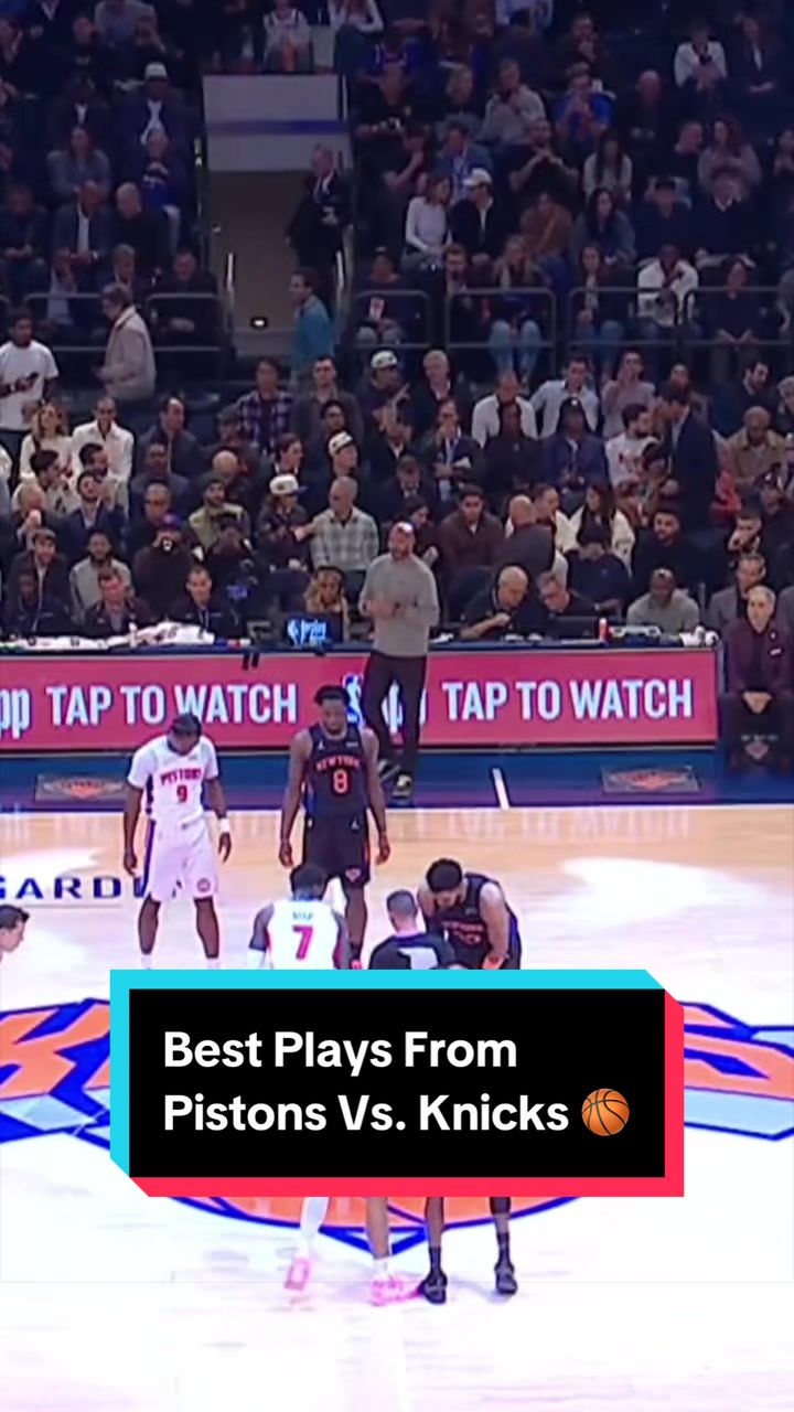 Quick rewind, full recap. Here’s everything from tonight’s @Detroit Pistons vs. @New York Knicks matchup ⏪🏀 