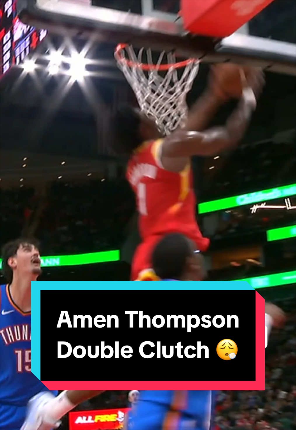 Amen Thompson getting UP 🤯 