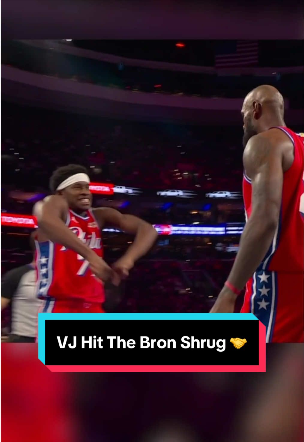 The smile on VJ’s face says it all 😂 