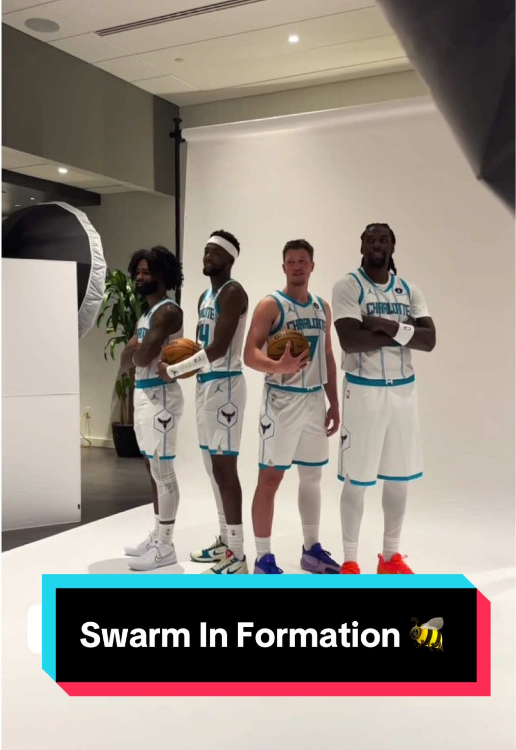 Good looking group of @Charlotte Hornets 🙂‍↕️ 