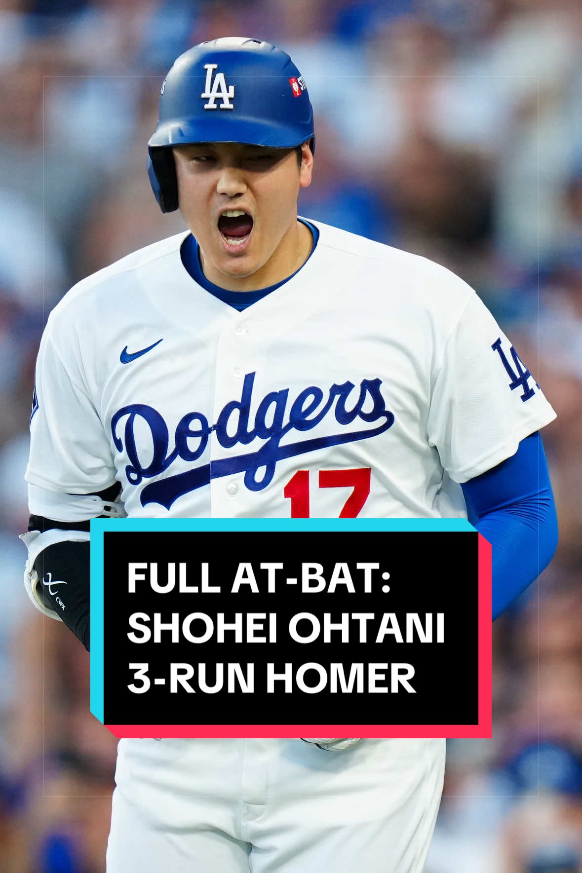 FULL AT-BAT: Shohei Ohtani’s 3-run homer highlighted a 4-run second inning for the @Los Angeles Dodgers! 
