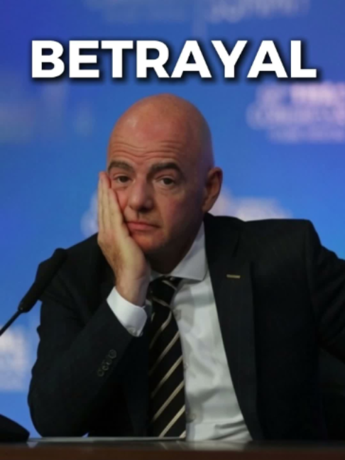 gianni infantino and trump drama news 