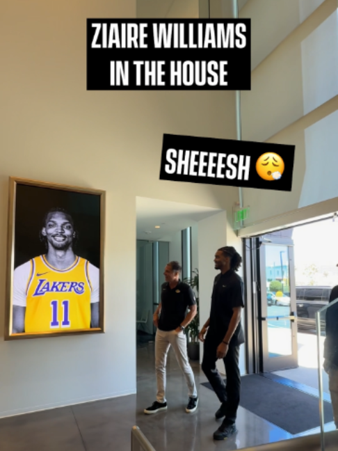 Day 1 as a Laker with Ziaire Williams 