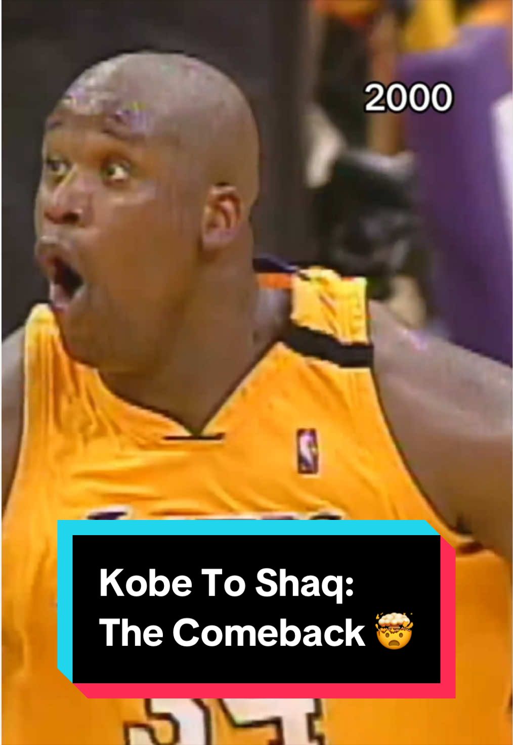 On June 4, 2000, the iconic alley-oop from the Lakers duo Kobe Bryant and Shaquille O’Neal capped a 15-point fourth quarter comeback in Game 7 of the Western Conference Finals! 🤩 