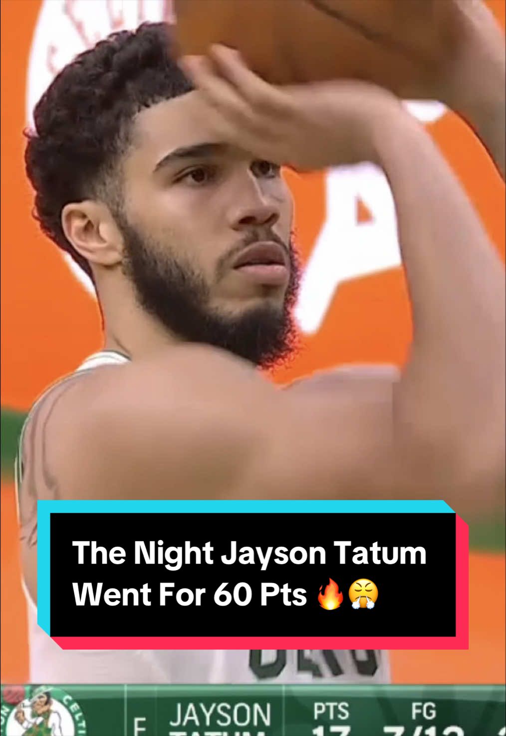 Not only did Jayson Tatum tie Larry Bird’s franchise regular-season record with 60 points, but he also fueled the largest comeback in @Boston Celtics history (32 points) 🍀🔥 What a night for Tatum 🙌 