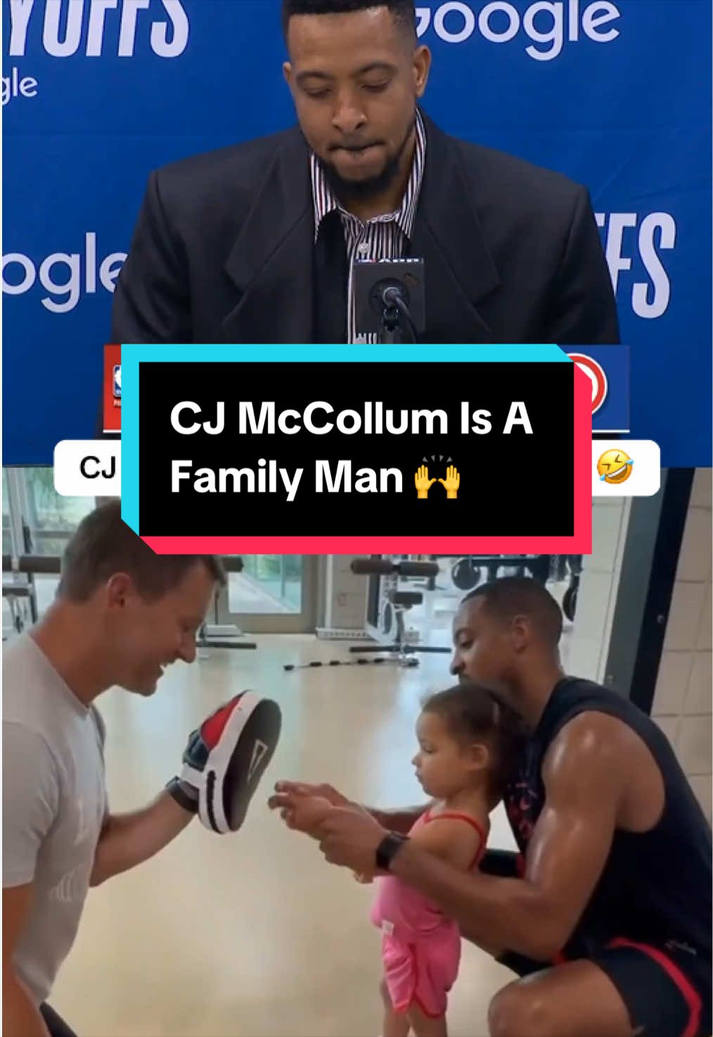 Happy 35th Birthday, CJ! 🥳 First full season with the @Atlanta Hawks begins 🔜 👀(via: @CjMcCollum/IG) 