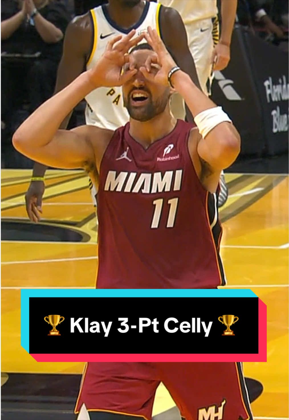 🏆 Klay brings out his trey-ball goggles 😂 🏆 