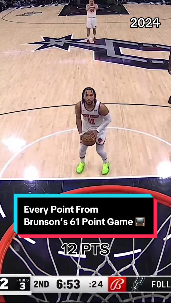 Watch EVERY SINGLE point from Jalen Brunson’s career-high game 🍿 👀 