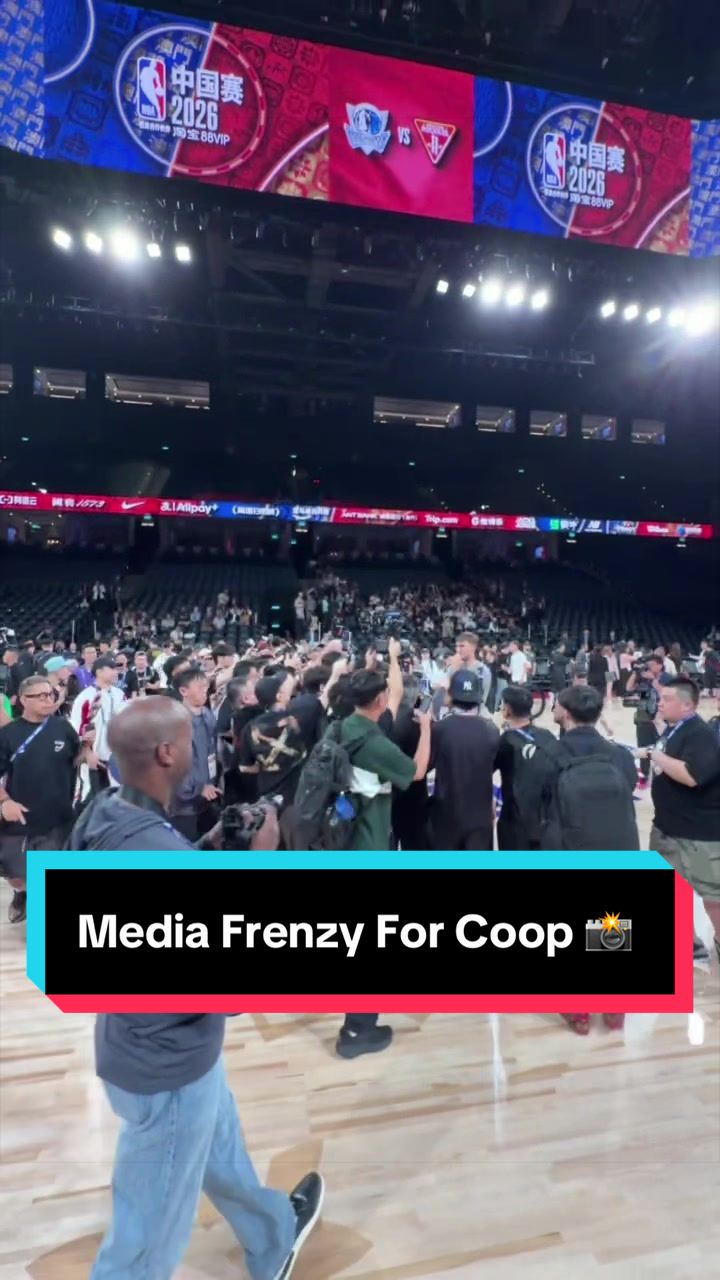 Cooper Flagg is live from Macao for the 2026 NBA China Games! 🏀 