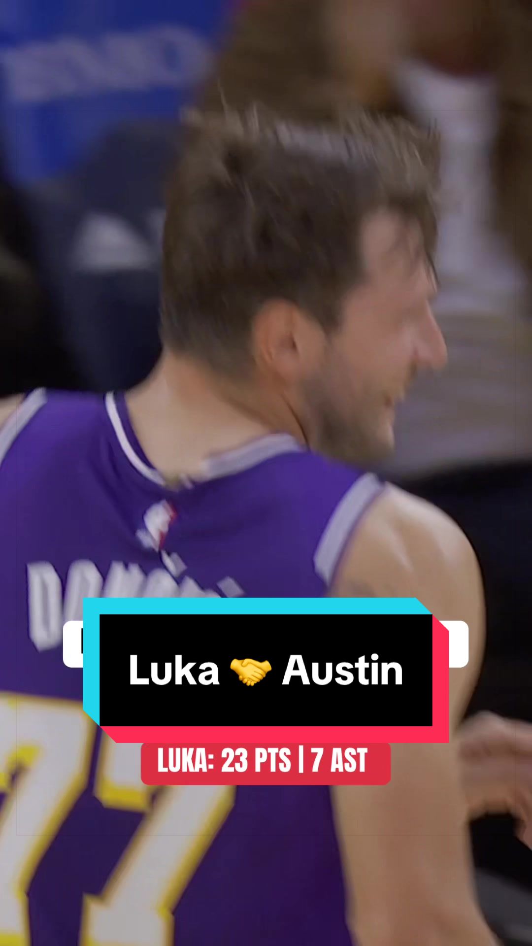 Luka and Austin help secure the @Lakers win at home 📍 