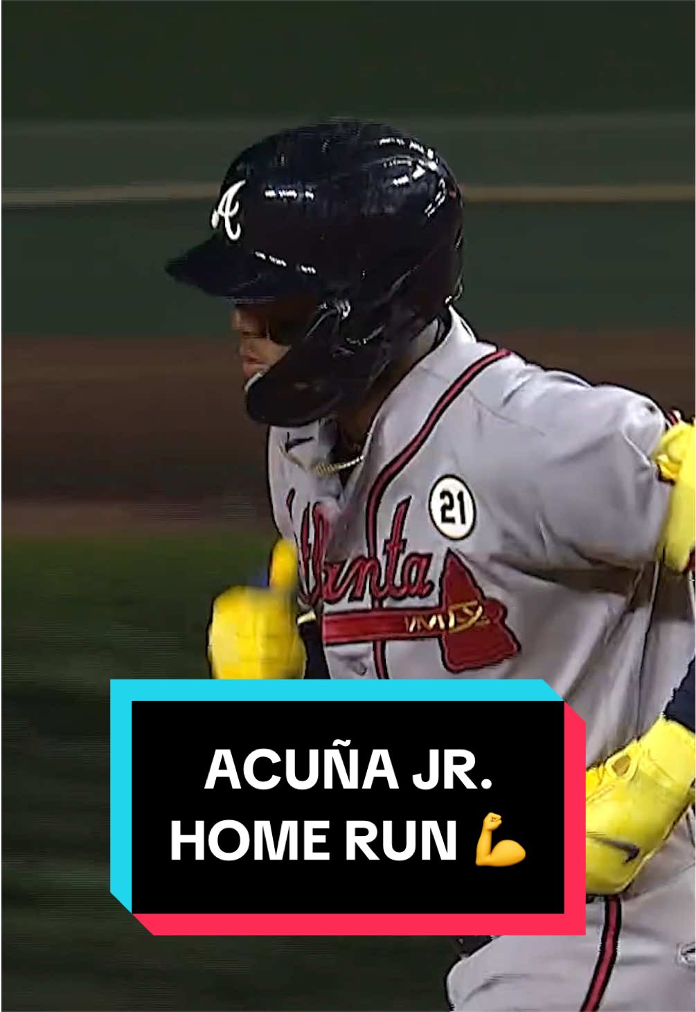 Ronald Acuña Jr. CRUSHED this one 💪 