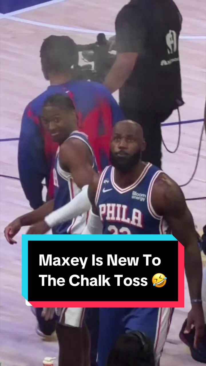 LeBron is really a Sixer 🤩🙌 