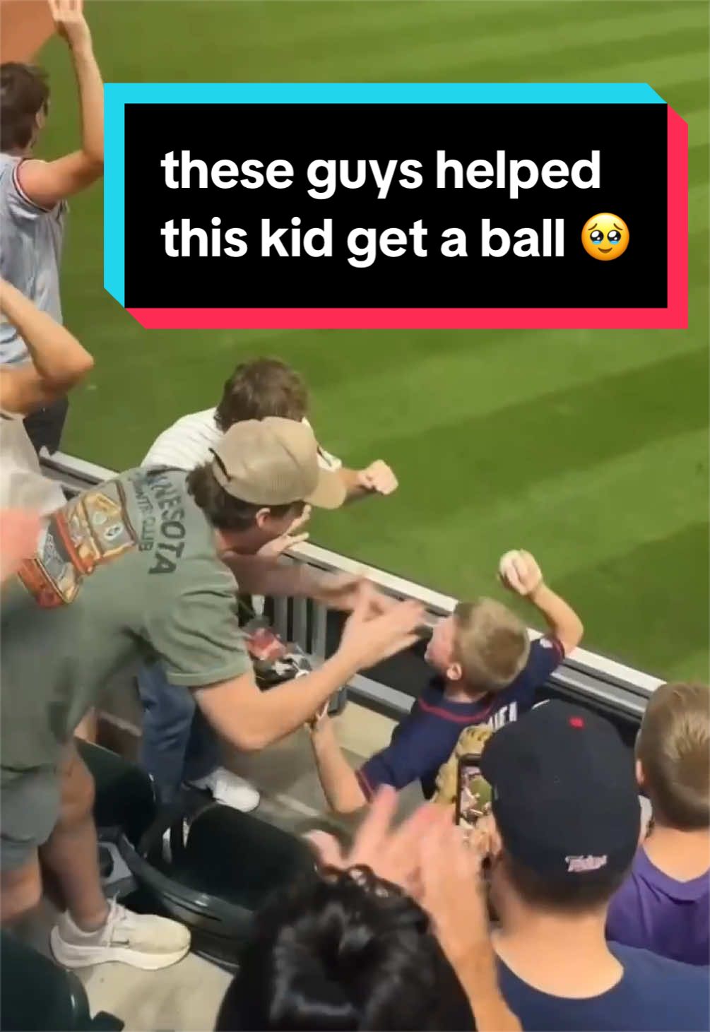 They were not leaving without a baseball! 