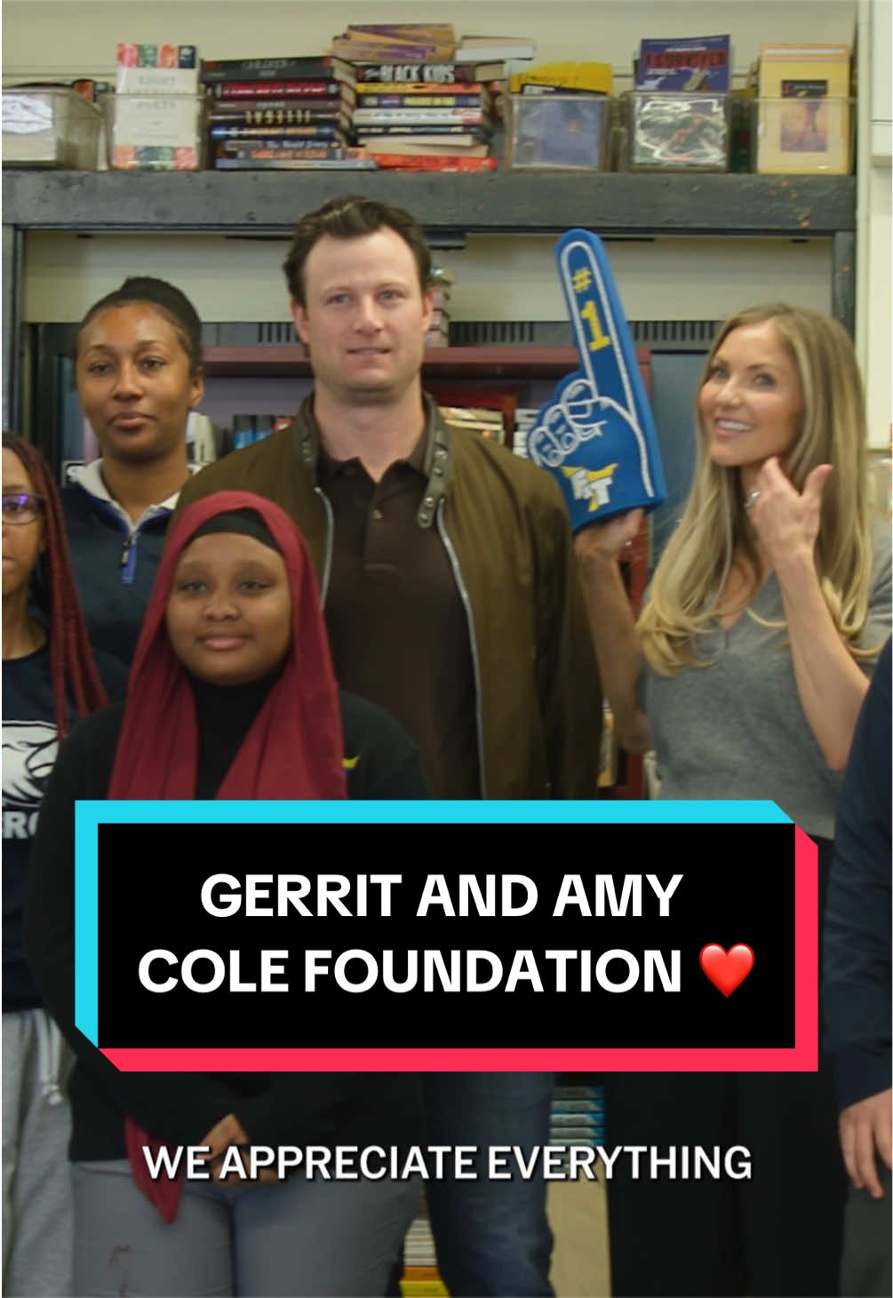 The Gerrit and Amy Cole Foundation was founded with the belief that every child deserves an opportunity to stay healthy, educated, and safe. ❤️
